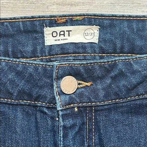 OAT New York high rise boot cut jeans size 31 - Picture 4 of 11